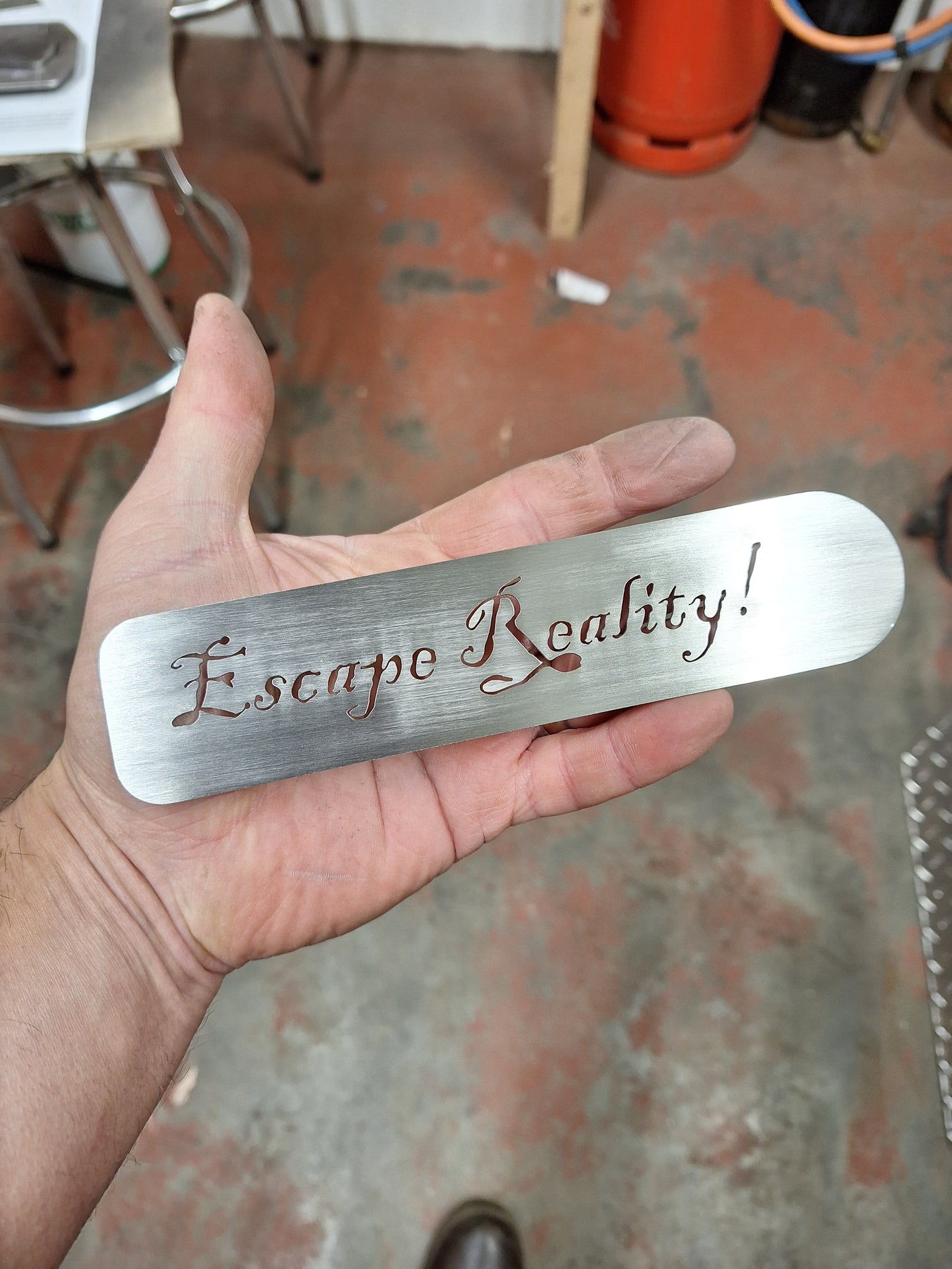 Escape reality bookmark