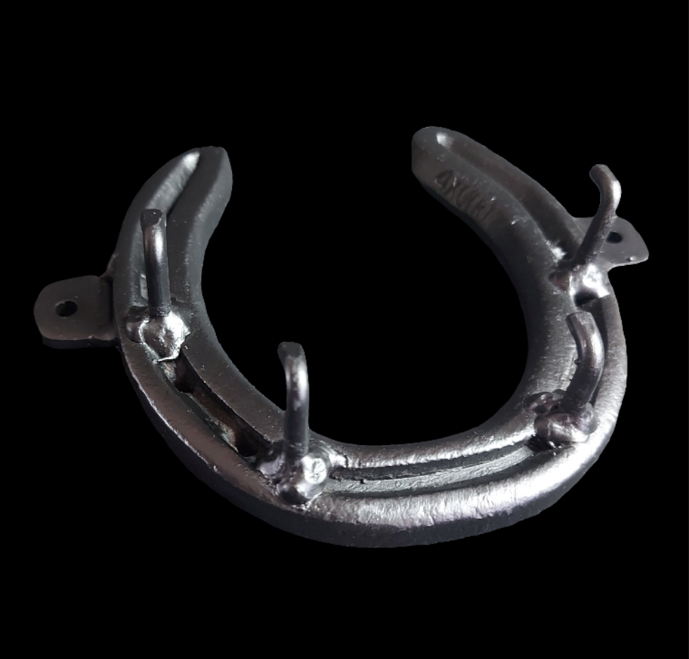 Horseshoe key hook