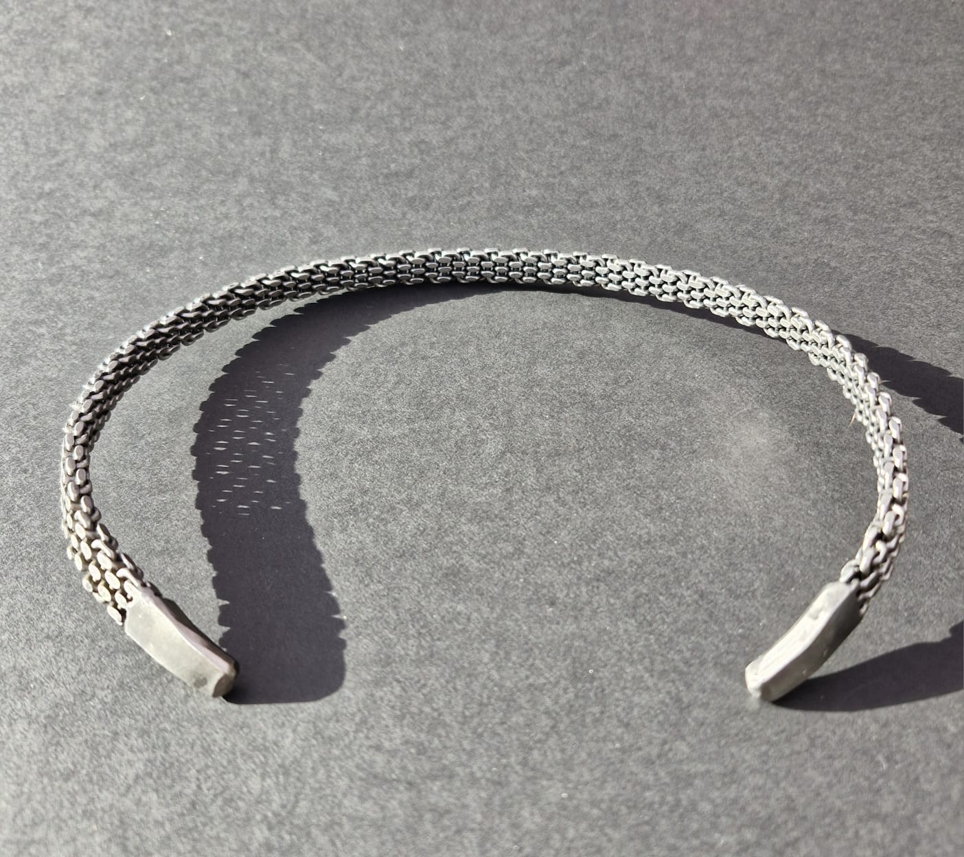 Chainmaille weave neck Torc