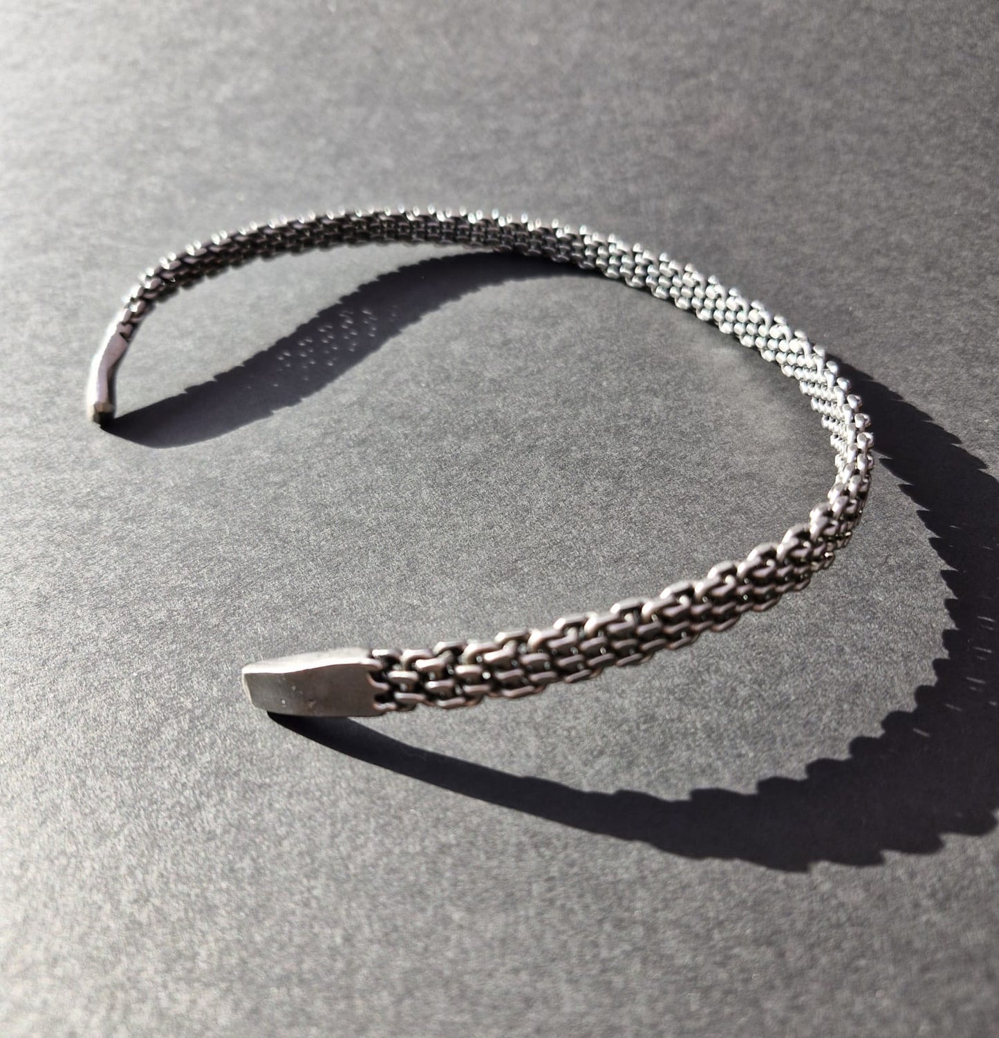 Chainmaille weave neck Torc