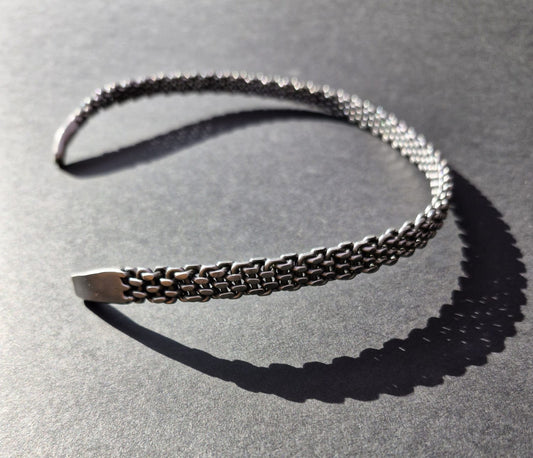 Chainmaille weave neck Torc