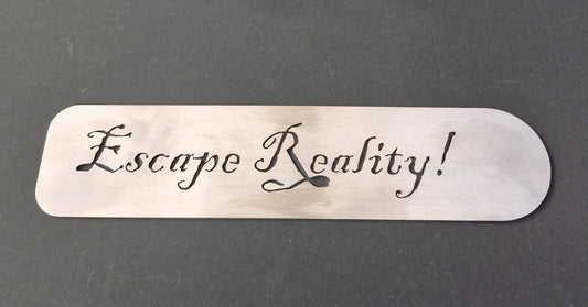 Escape reality bookmark