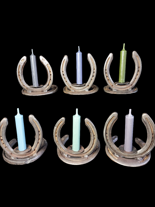 Hood Lamp/ Horseshoe Candle