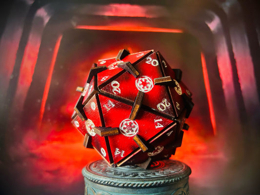Wooden Imperial D20