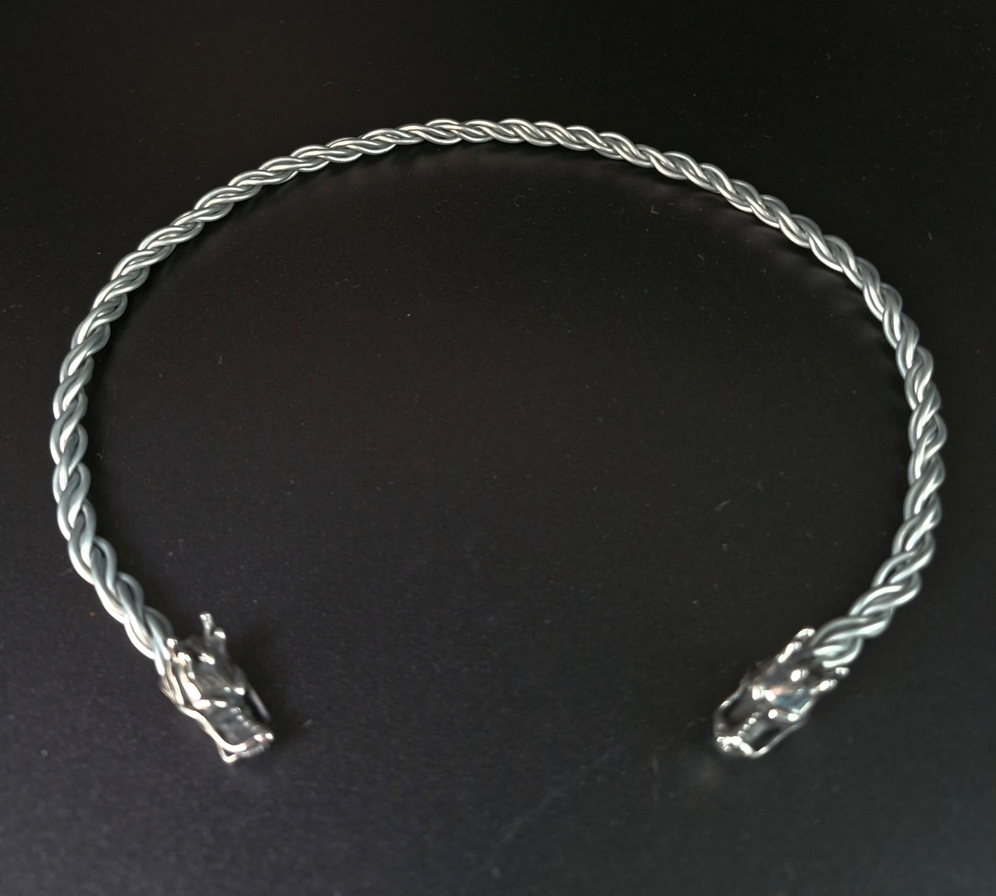 Dragon Head neck Torc