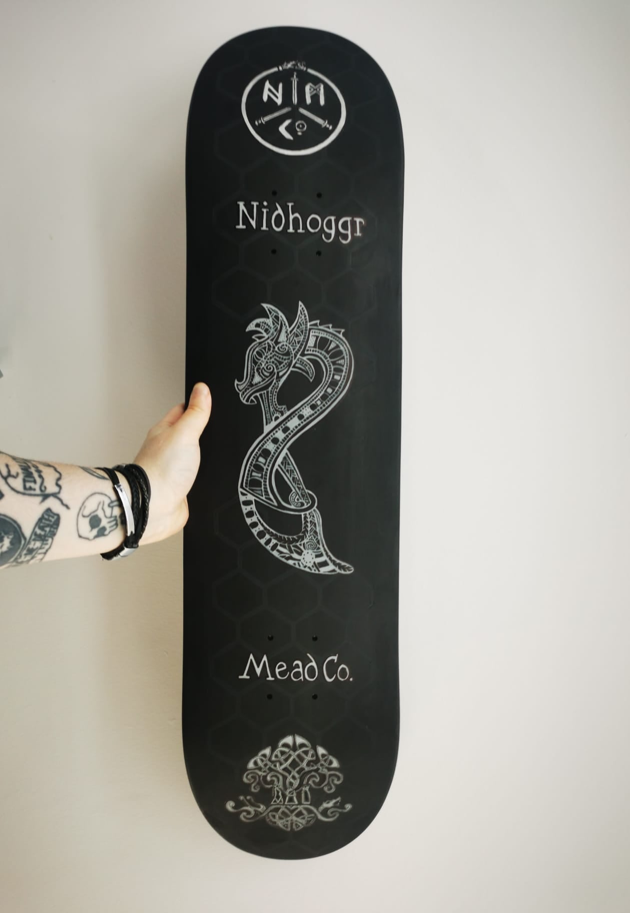 Custom Nidhoggr Skateboard
