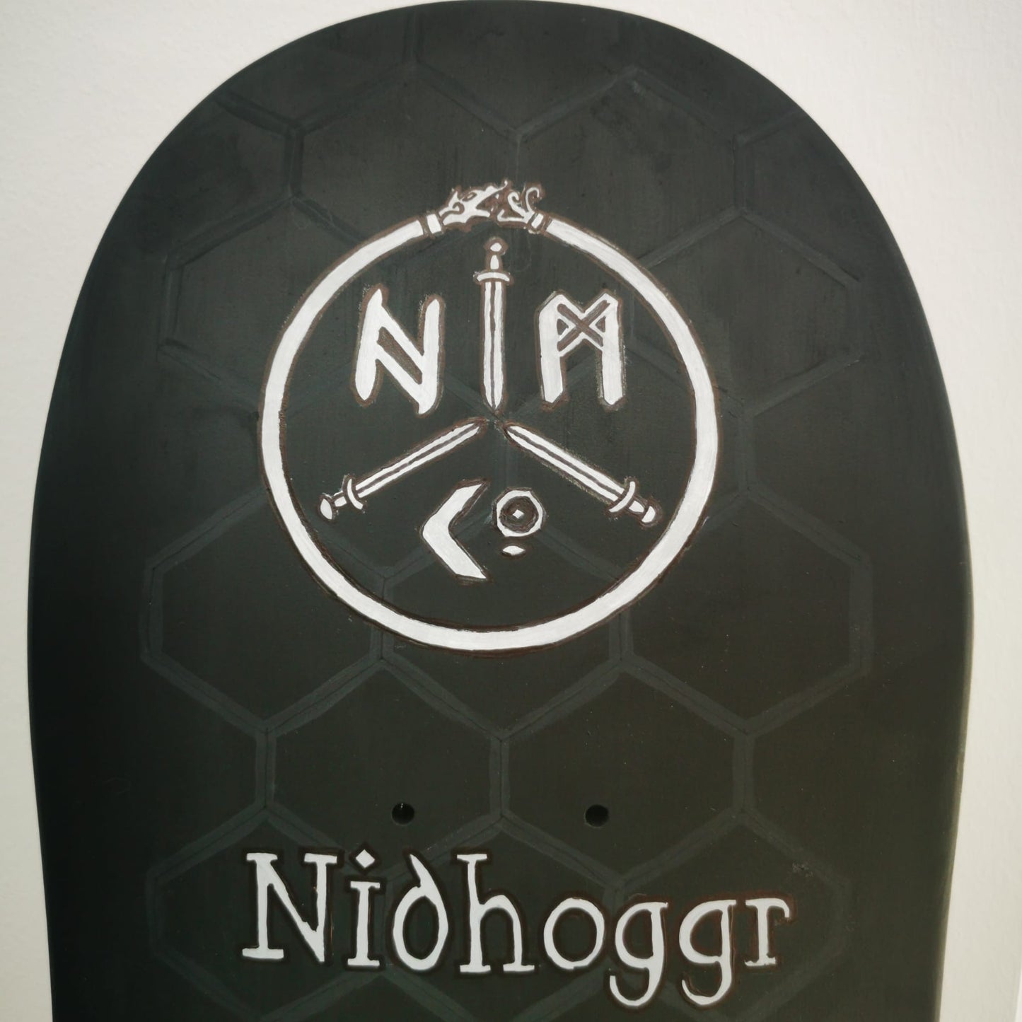 Custom Nidhoggr Skateboard