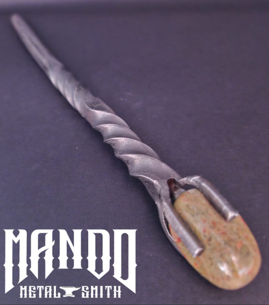 Unakite Wand