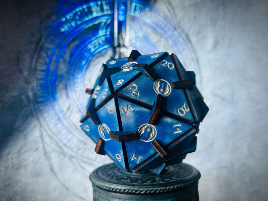 Wooden Jedi Order D20
