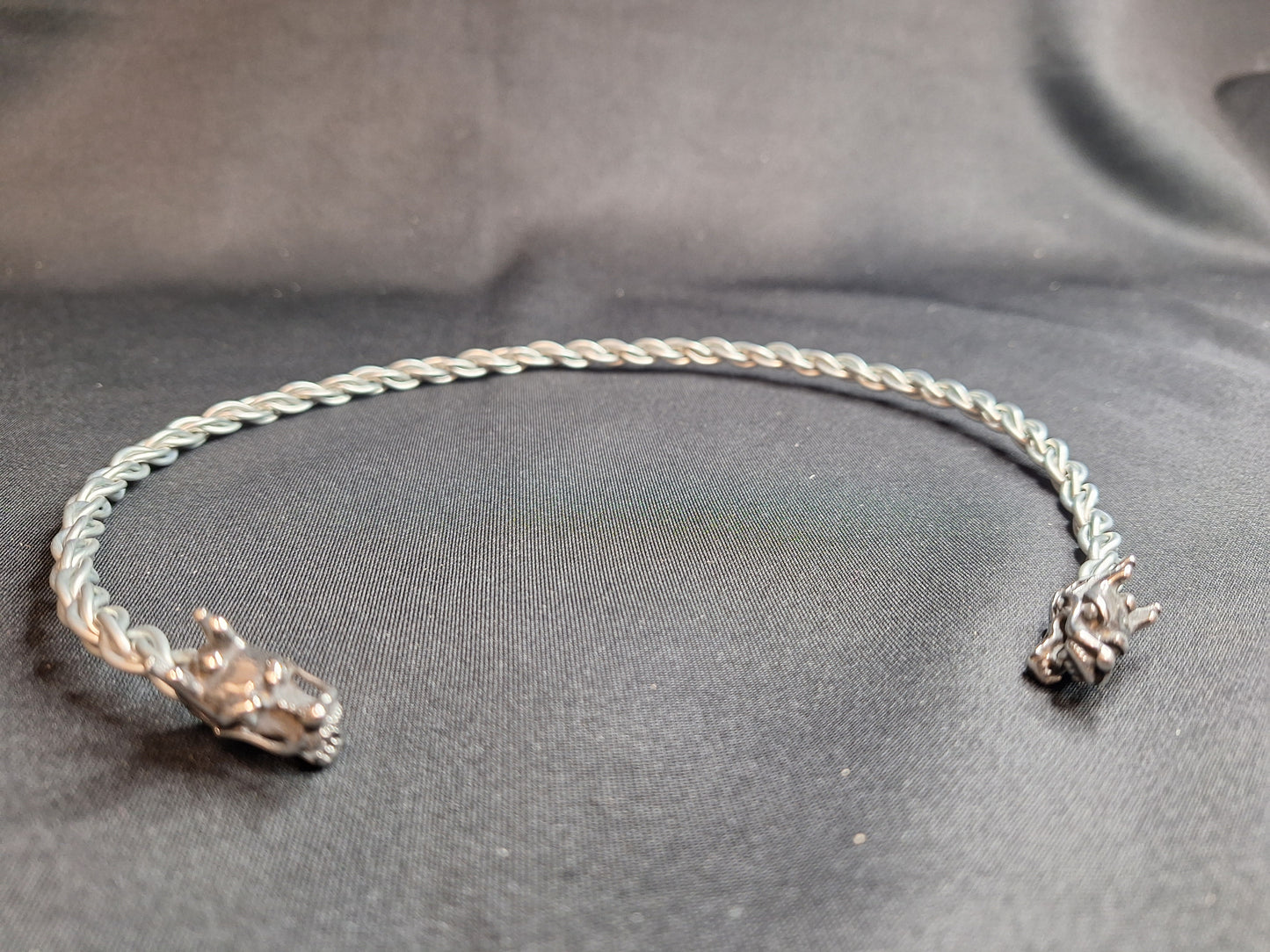 Dragon Head neck Torc