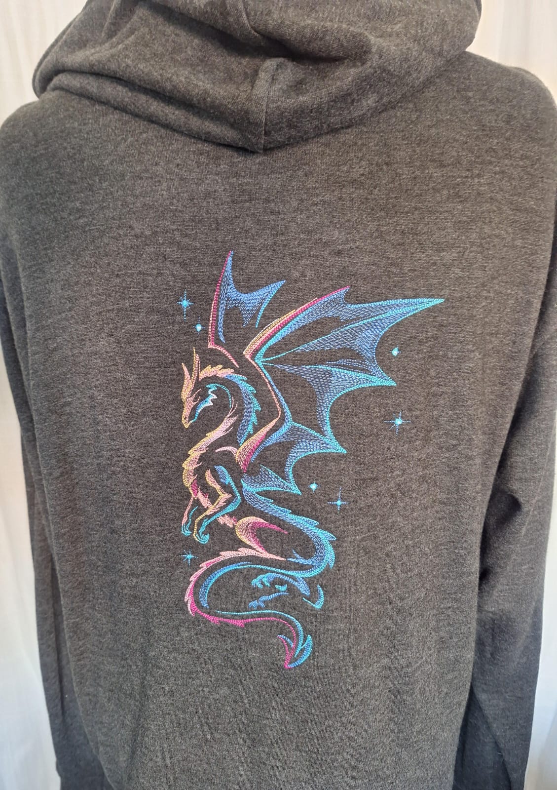 Enchanted Dragon Zip Hoodie, size XL