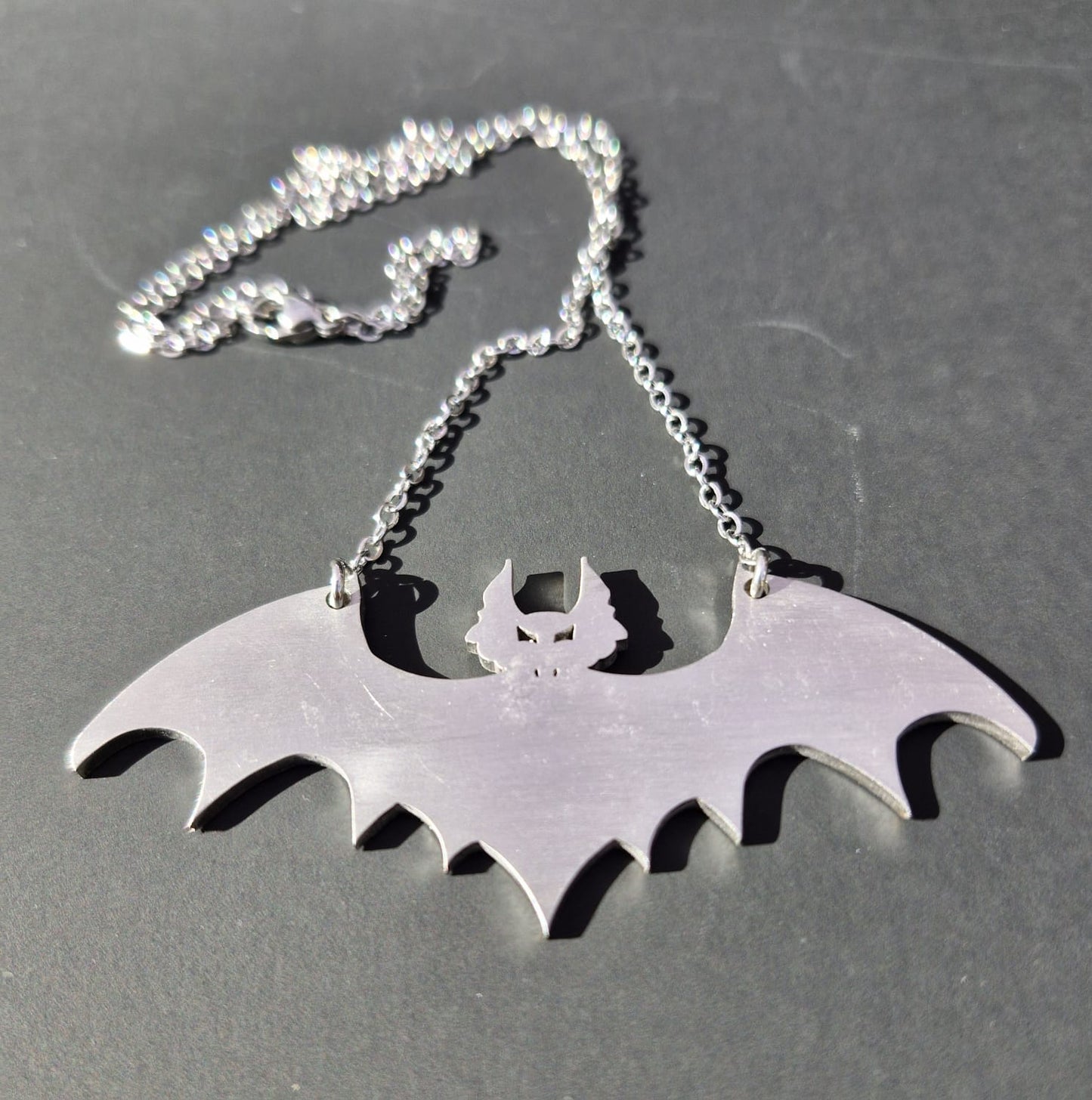 Gothic style Bat pendant