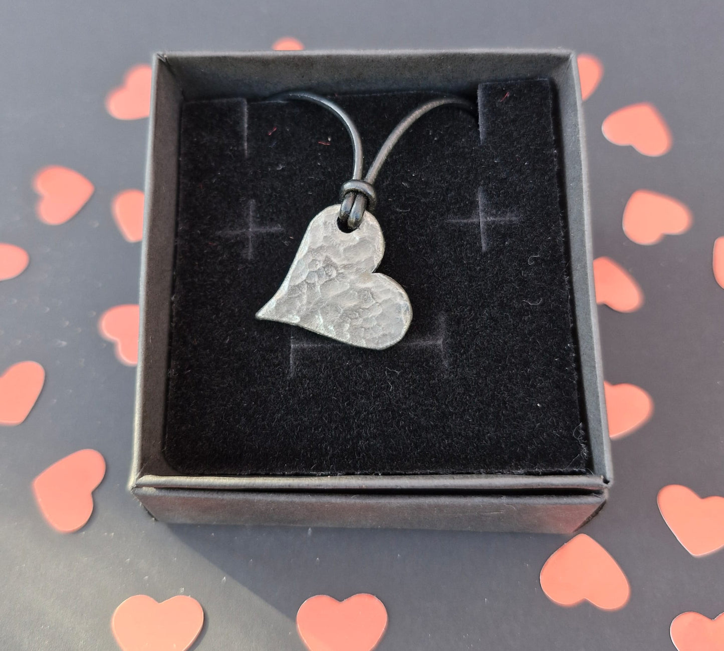 Miniature heart gift boxed