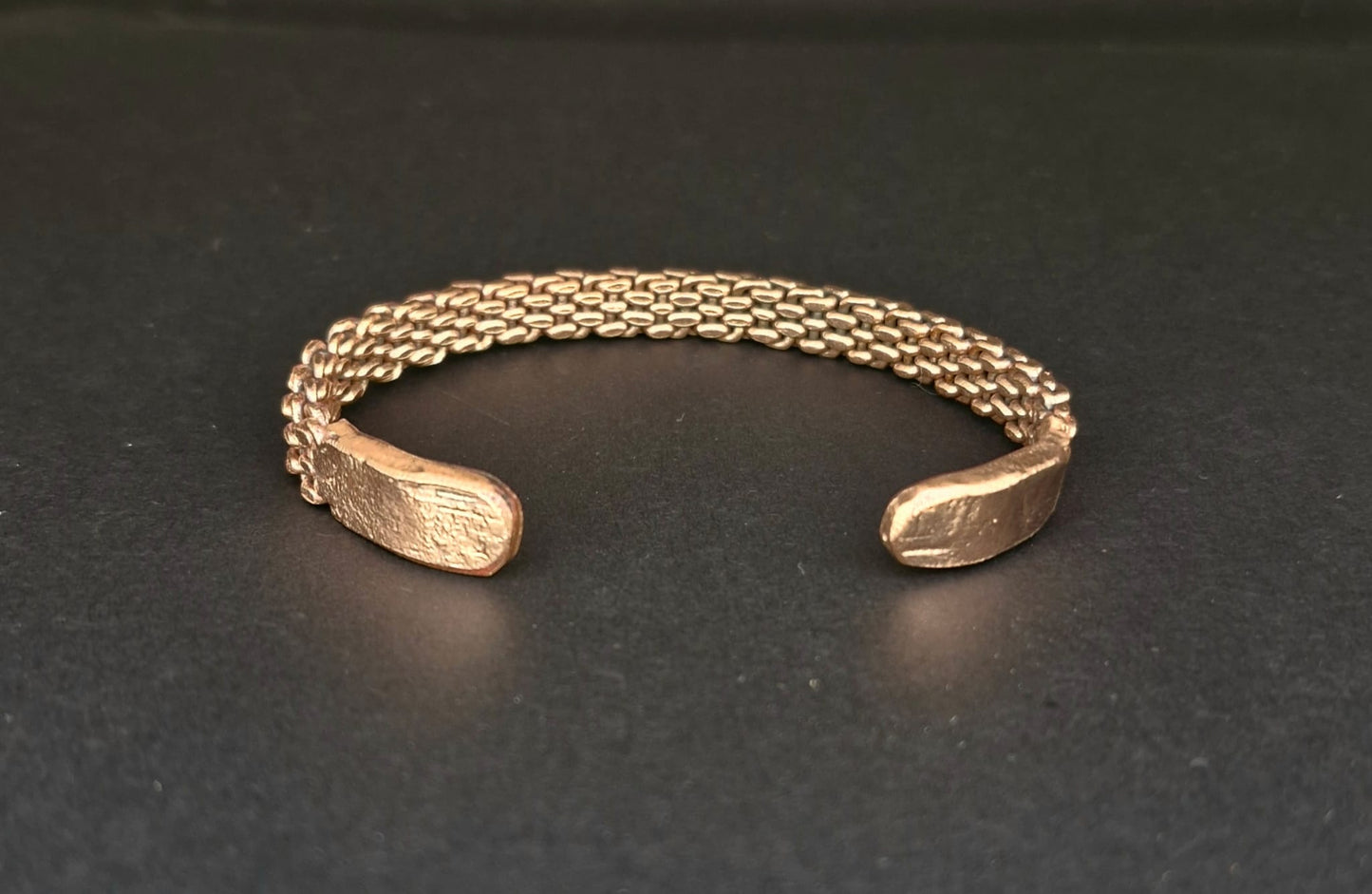 Copper Chainmaille weave Armring