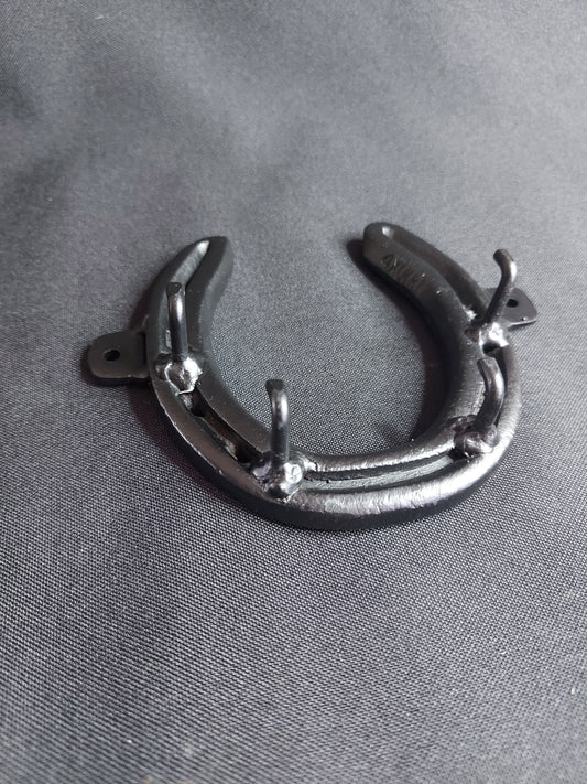 Horseshoe key hook