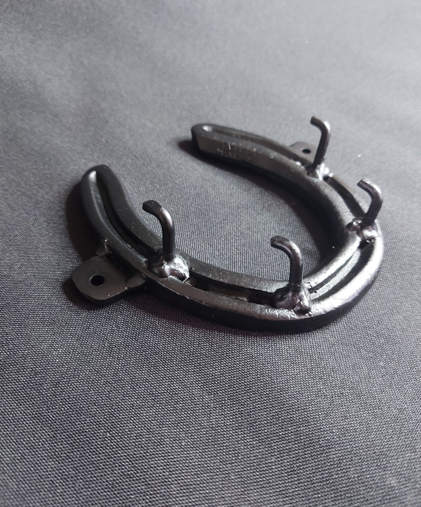 Horseshoe key hook