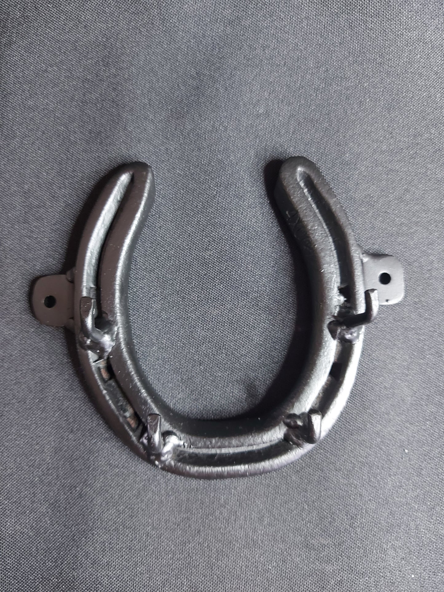 Horseshoe key hook