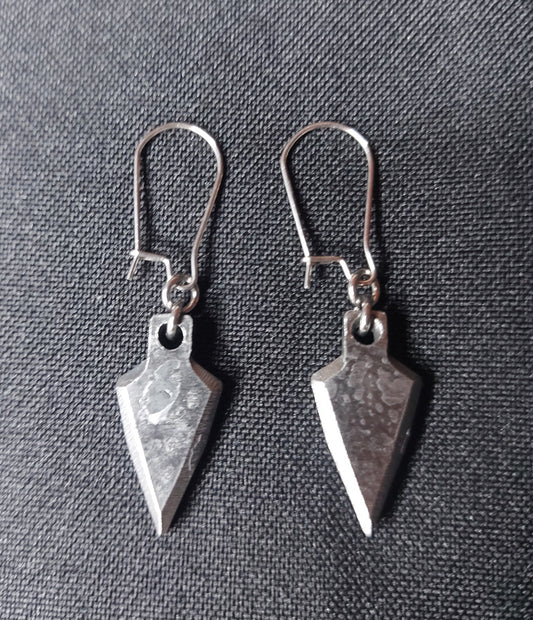 Miniature Arrow head Earrings